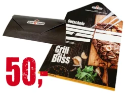 Grillfürst Geschenk Gutschein 50€