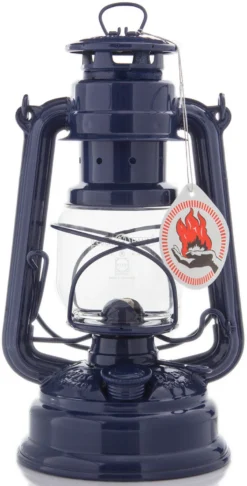 Feuerhand Sturmlaterne 276 Kobaltblau