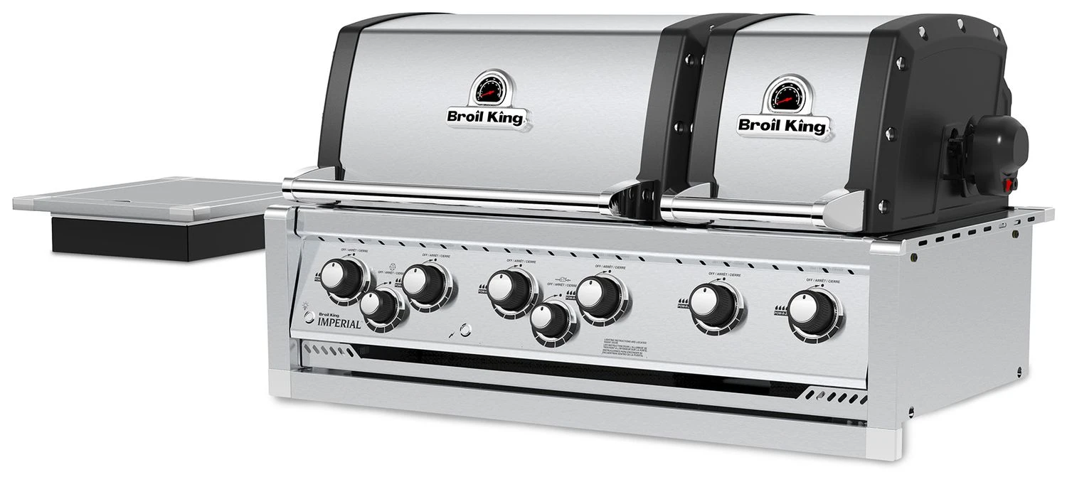 Broil King Imperial 690XL PRO Einbaugrill Mit Drehspieß + Seitenbrenner - Modell 2023 4 Broil King Imperial 690XL PRO Einbaugrill Mit Drehspieß + Seitenbrenner - Modell 2023 – Bild 4