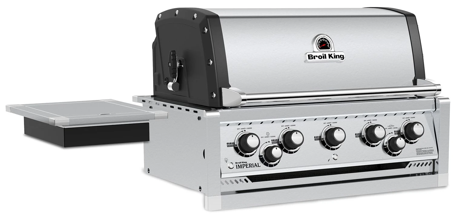 Broil King Imperial 590 PRO Einbaugrill Mit Drehspieß + Seitenbrenner - Modell 2023 2 Broil King Imperial 590 PRO Einbaugrill Mit Drehspieß + Seitenbrenner - Modell 2023 – Bild 2