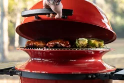 Kamado Joe Holzkohle Kugelgrill Kettle Joe -Grillen im Freien 22252 kamado joe kettle joe deckel halbg 19 1615364447