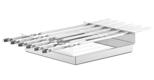 Thüros Schaschlik Spießaufsatz Mit 8 Spießen Für T2 Und Thüros 1 (Grillfläche 35x35 Cm) 1 Thüros Schaschlik Spießaufsatz Mit 8 Spießen Für T2 Und Thüros 1 (Grillfläche 35x35 Cm)