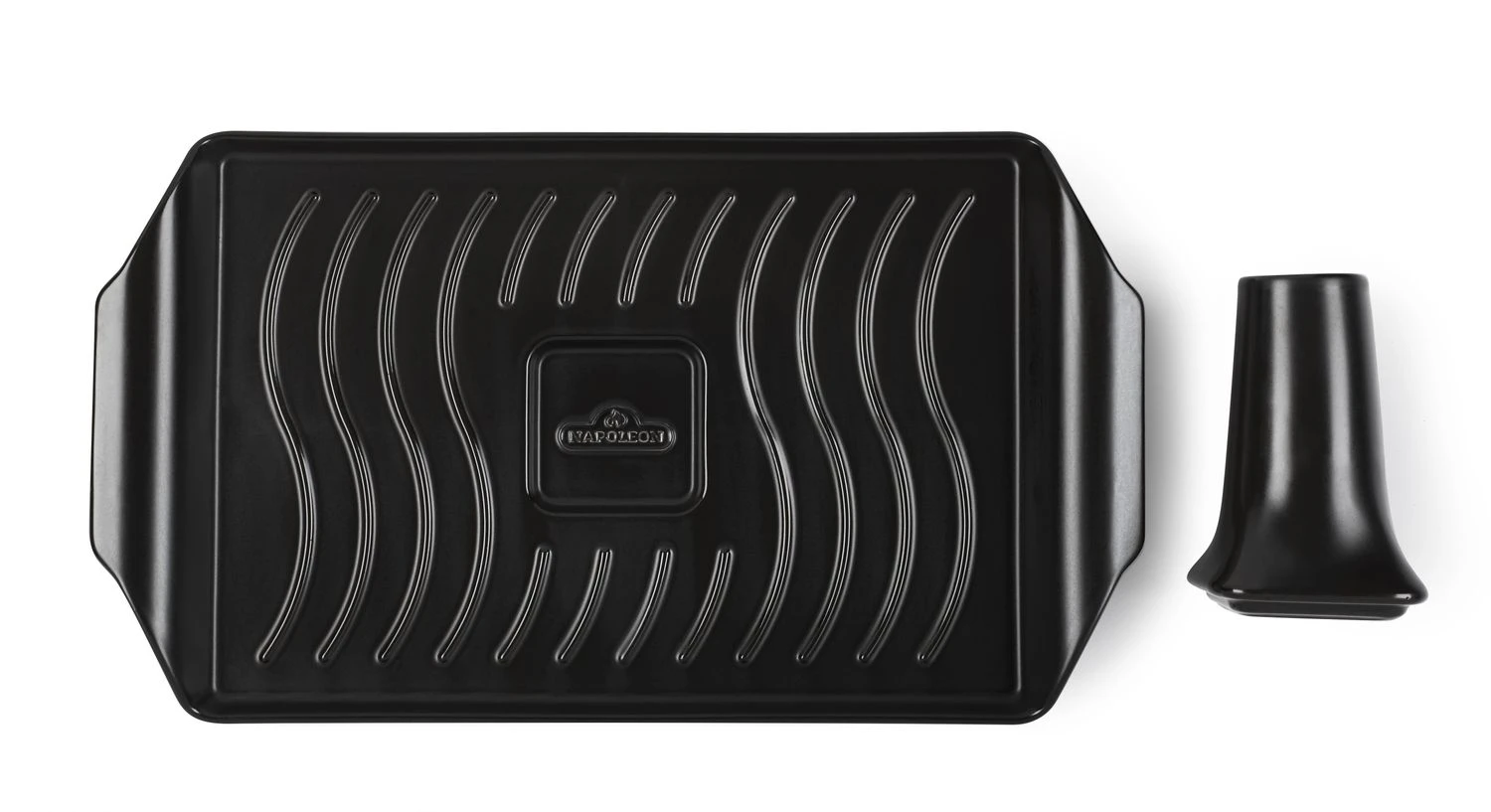 Napoleon Keramische Grillplatte 43 X 25 Cm Mit Geflügelaufsatz 2 Napoleon Keramische Grillplatte 43 X 25 Cm Mit Geflügelaufsatz – Bild 2