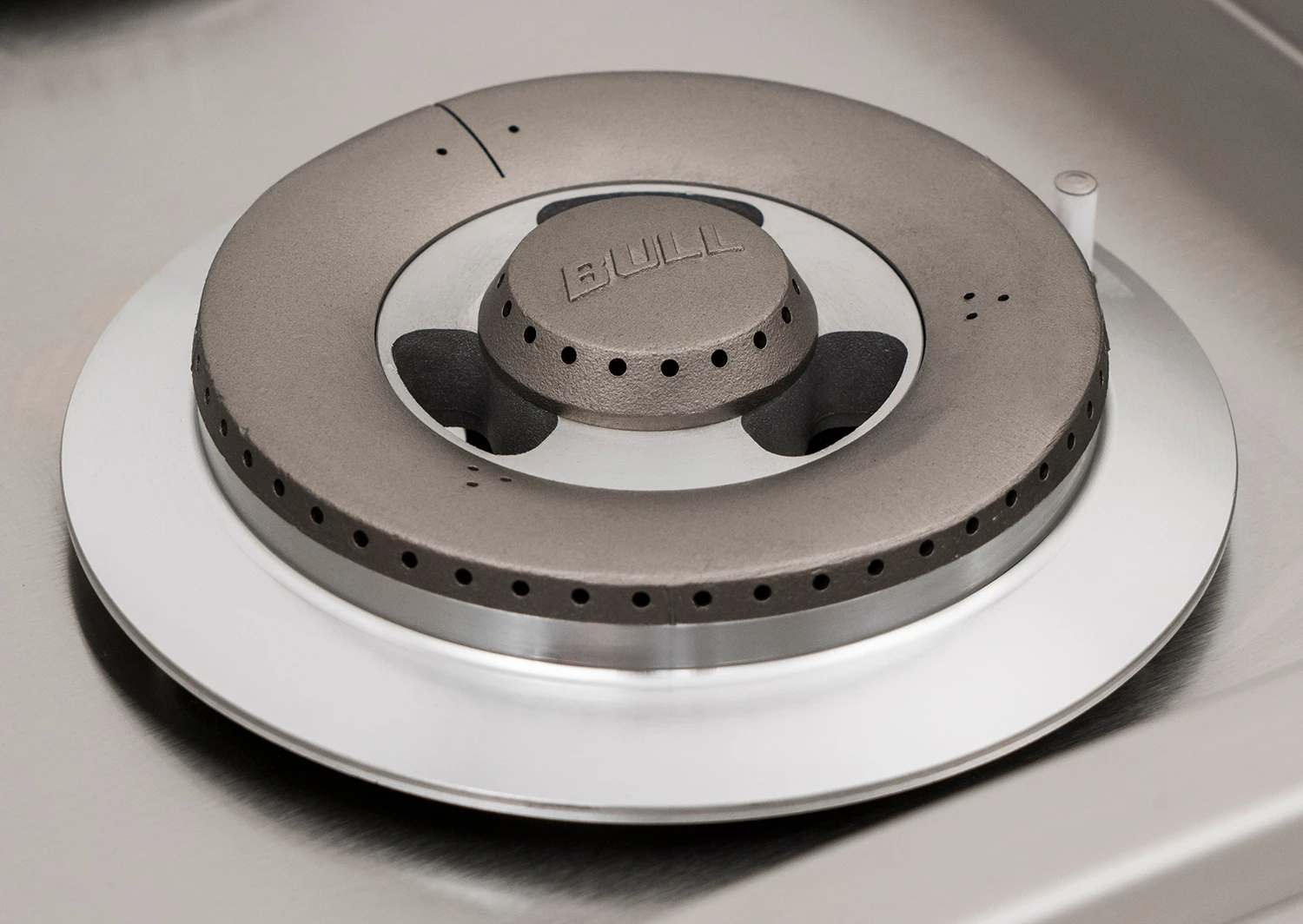 BULL Einbau Seitenbrenner Double / Edelstahl / Slide-In 4 BULL Einbau Seitenbrenner Double / Edelstahl / Slide-In – Bild 4