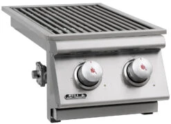 BULL Einbau Seitenbrenner Double / Edelstahl / Slide-In 6 BULL Einbau Seitenbrenner Double / Edelstahl / Slide-In -Grillen im Freien BULL Einschub Seitenbrenner Double Side links