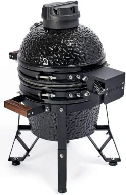 The Bastard Keramikgrill Classic Small - Schwarz Glänzend - Modell 2023 -Grillen im Freien Bastard Grill Classic Small BC206 Deckelscharnier