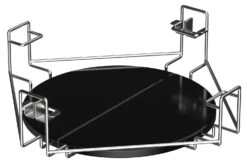 The Bastard Keramikgrill Urban Large - Solo - Schwarz Matt - Modell 2023 -Grillen im Freien Bastard Large Grillrostsystem BB840