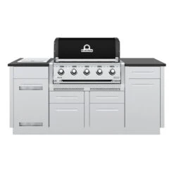 Broil King Regal 520 Black Einbaugrill - Modell 2023 -Grillen im Freien Broil King Regal 520 Einbaubeispiel 02