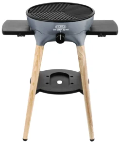 CADAC Gasgrill Citi Chef 40 FS BBQ / Dome Steel Grey, 50 Mbar -Grillen im Freien CADAC Citi Chef 40 FS Steel Grey Grillrost
