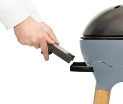 CADAC Gasgrill Citi Chef 40 FS BBQ / Dome Steel Grey, 50 Mbar -Grillen im Freien CADAC Citi Chef 40 FS Steel Grey Seitenablagen