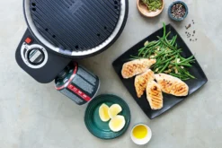 Cobb Grill Premier Gas Deluxe 2.0 - Gasgrill - Kartuschenanschluss - Modell 2023 -Grillen im Freien Cobb Grill Premier Gas Deluxe 2 0 Grillplatte