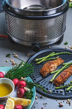 Cobb Grill Premier+ Gas Deluxe Gasgrill 50mbar - Modell 2023 -Grillen im Freien Cobb Grill Premier Plus Gas Deluxe Griddle