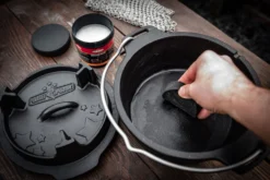 Grillfürst Dutch Oven Set / Gusseisen Pflegeset -Grillen im Freien Dutch Oven Pflege