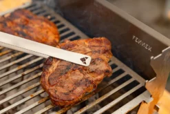 Fennek Grillzange Klein Edelstahl -Grillen im Freien Fennek Grillzange klein Fleisch wenden