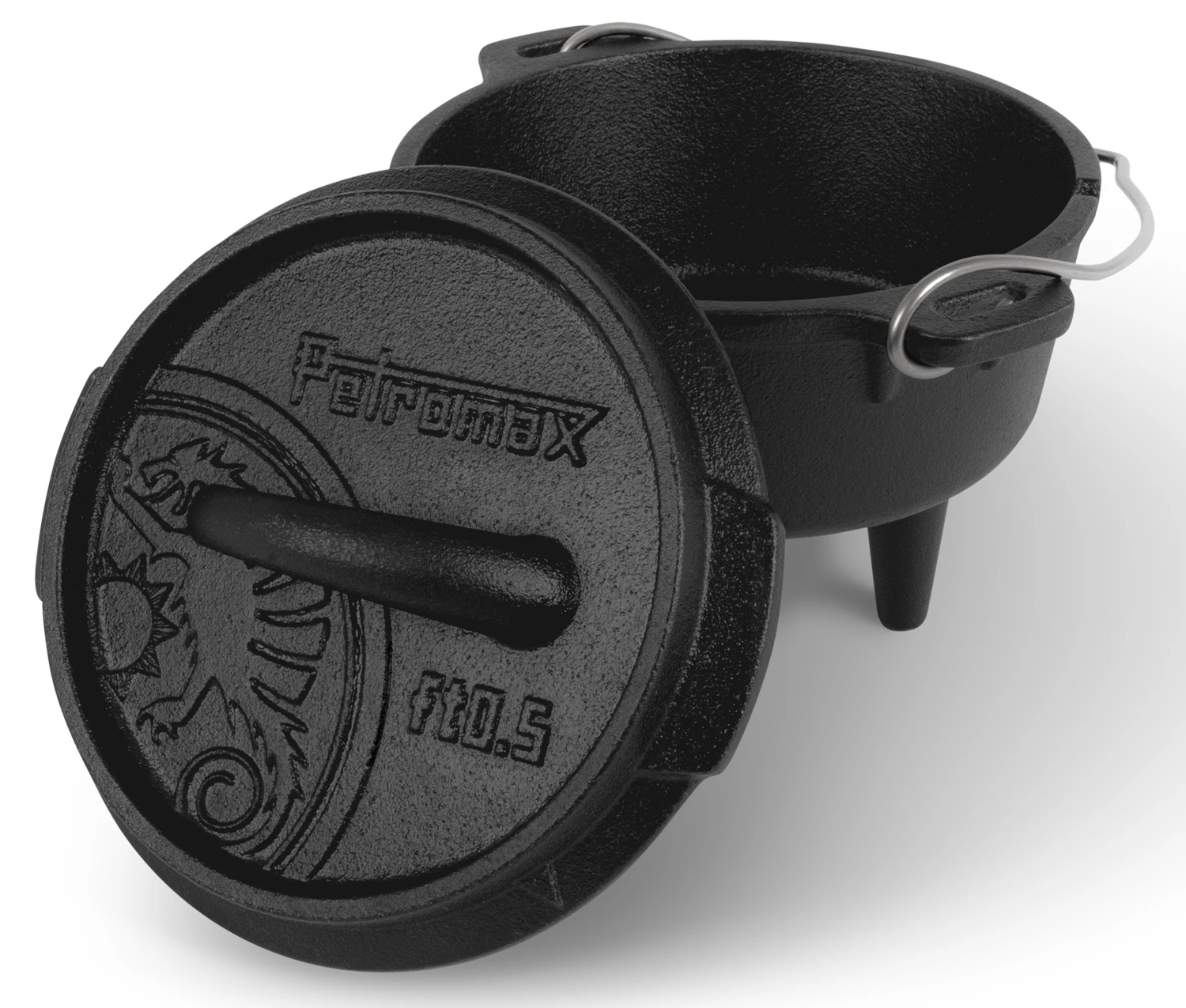 Petromax Ft0.5 Feuertopf Dutch Oven - Mit Füssen 1 Petromax Ft0.5 Feuertopf Dutch Oven - Mit Füssen