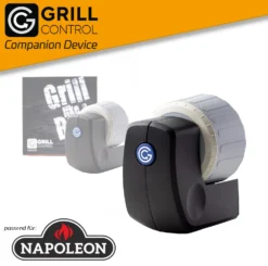 Napoleon Prestige Pro 825-3 Edelstahl Gasgrill Inkl. Drehspieß Und Bodenbeleuchtung - Modell 2023 - SMART Deal Inkl. Grillfürst Grill Control Mit Companion Device Und Einstichthermometer -Grillen im Freien Grill Control Smart Grill Companion Device Napoleon 1