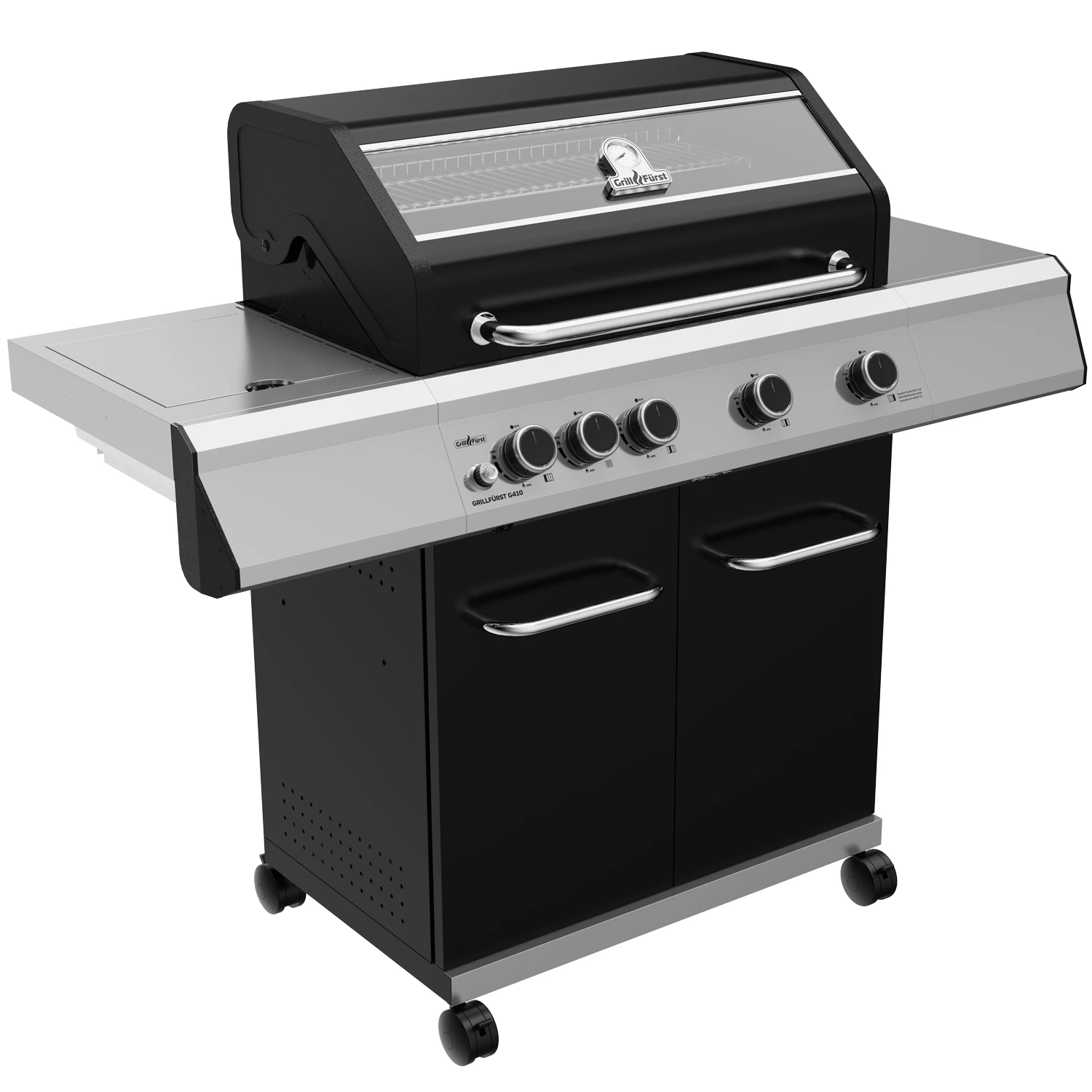 Grillfürst G410E 4-Brenner Gasgrill Mit Hochtemperaturbrenner Und Edelstahl Rosten - X-DEAL Inkl. Zubehörpaket 2 Grillfürst G410E 4-Brenner Gasgrill Mit Hochtemperaturbrenner Und Edelstahl Rosten - X-DEAL Inkl. Zubehörpaket – Bild 2