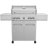 Grillfürst G521E 5-Brenner Edelstahl-Gasgrill Mit Hochtemperaturbrenner, Heckbrenner Und Edelstahl Rosten - X-DEAL Inkl. Zubehörpaket