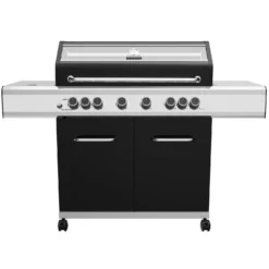 Grillfürst G620G 6-Brenner Gasgrill Mit Hochtemperaturbrenner, Heckbrenner Und Gusseisen Rosten - X-DEAL Inkl. Zubehörpaket