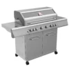 Grillfürst G621G 6-Brenner Edelstahl-Gasgrill - Eintracht Frankfurt Edition - Gusseisenroste
