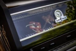 Grillfürst G490E 4-Brenner Einbaugrill - Black Edition - Mit Heckbrenner Und Edelstahl Rosten 17 Grillfürst G490E 4-Brenner Einbaugrill - Black Edition - Mit Heckbrenner Und Edelstahl Rosten -Grillen im Freien Grillfuerst Gasgrill Sichtscheibe 1