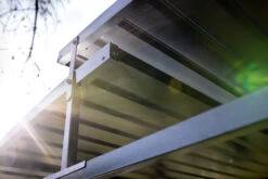 Grillfürst Premium Grillpavillon Aus Stahl Mit Wetterfestem Metalldach Und Ablageflächen -Grillen im Freien Grillfuerst Grillpavillon doppeltes Dach