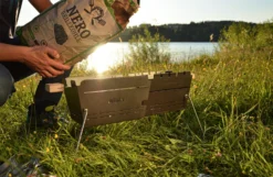 Knister Grill Original - Ausziehbarer Holzkohle Kompaktgrill 39 Knister Grill Original - Ausziehbarer Holzkohle Kompaktgrill -Grillen im Freien Knister Grill Holzkohle befuellen