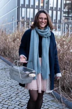 Knister Grill Premium - Ausziehbarer Holzkohle Kompaktgrill 6 Knister Grill Premium - Ausziehbarer Holzkohle Kompaktgrill -Grillen im Freien Knister Grill Premium Edelstahl Transport