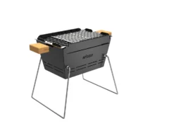 Knister Grill Original - Ausziehbarer Holzkohle Kompaktgrill 24 Knister Grill Original - Ausziehbarer Holzkohle Kompaktgrill -Grillen im Freien Knister Grill zusammengeschoben