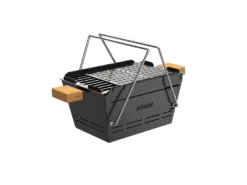 Knister Grill Original - Ausziehbarer Holzkohle Kompaktgrill 25 Knister Grill Original - Ausziehbarer Holzkohle Kompaktgrill -Grillen im Freien Knister Kohlegrill praktisch tragbar