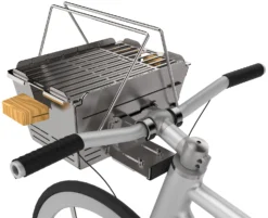 Knister Grill Premium - Ausziehbarer Holzkohle Kompaktgrill 7 Knister Grill Premium - Ausziehbarer Holzkohle Kompaktgrill -Grillen im Freien Knister Premium Fahrrad