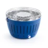 LotusGrill Classic - Holzkohle Tischgrill - Tiefblau Inkl. Tasche