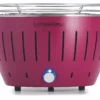 LotusGrill S - Holzkohle Tischgrill - Pflaumenlila Inkl. Tasche