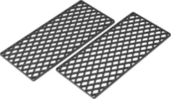 Outdoorchef Dualchef 325 G Gasgrill Mit Seitenkocher + BLAZING ZONE Infrarotbrenner + DGS Gusseisen Grillrost 2 Stk. + DGS Gemüse Grillrost 2 Stk. -Grillen im Freien Napoleon Backbuch Brot Backen auf dem Gasgrill