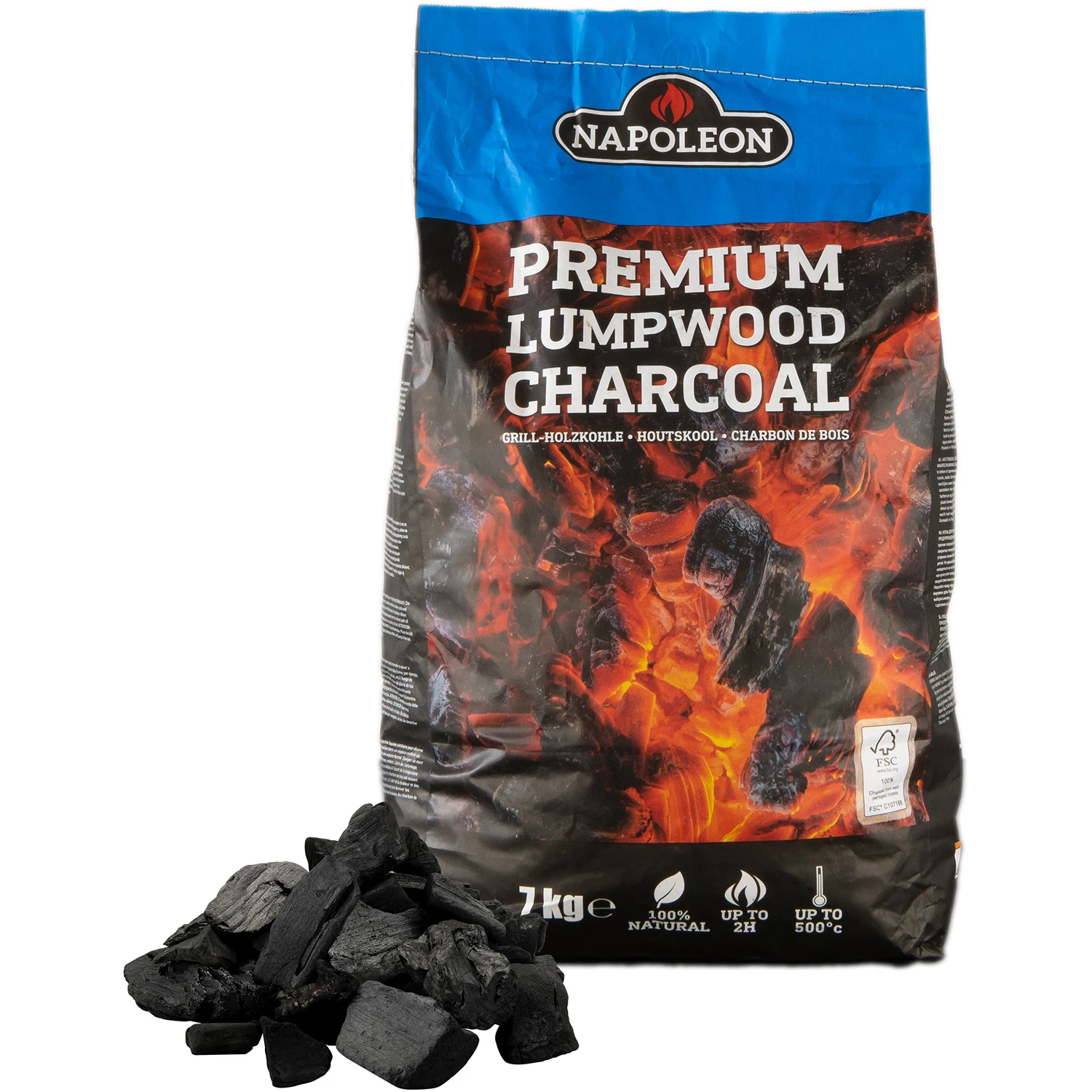 Napoleon Blackstone Restaurant Holzkohle 7kg 1 Napoleon Blackstone Restaurant Holzkohle 7kg