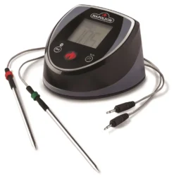 Napoleon Prestige 500 Gasgrill, Charcoal Grau - Mit Safety Glow - X-DEAL Inkl. Grillthermometer, Schneidebrett Und Windschild Für SIZZLE ZONE -Grillen im Freien Napoleon Bluetooth Grillthermometer 70077 1