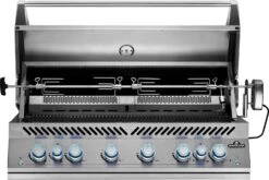 Napoleon 700-Series 44" BIG44 Edelstahl Einbaugrill Inkl. Drehspieß - Modell 2023 -Grillen im Freien Napoleon Einbaugrill BIG44 Infrarot Backburner