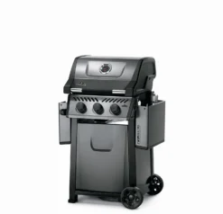 Napoleon Freestyle 365 Gasgrill, Graphit - Modell 2023 - X-DEAL Inkl. Abdeckhaube Und Gussplatte -Grillen im Freien Napoleon Freestyle 365 Gasgrill Seiten abgeklappt 1