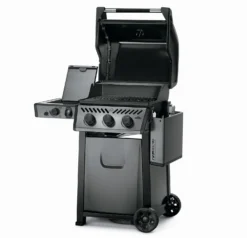 Napoleon Freestyle 365 Gasgrill, Graphit - Mit Sizzle Zone - Modell 2023 -Grillen im Freien Napoleon Freestyle 365 Side Sizzle Zone offen