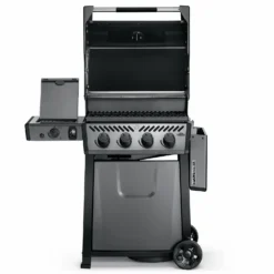 Napoleon Freestyle 425 Gasgrill, Graphit - Mit Sizzle Zone - Modell 2023 - X-DEAL Inkl. Drehspieß -Grillen im Freien Napoleon Freestyle 425 SIB abklappbare Seitenablage