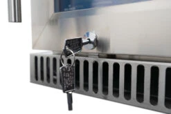 Napoleon Outdoor - Kühlschrank, 135 Liter, Rechtsdrehende Tür Mit Doppelverglasung Und LED Beleuchtung - Wasserdicht Nach IP24 -Grillen im Freien Napoleon Kuehlschrank abschliessbar NFR135ORGL