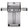 Napoleon Legend 410 Edelstahl Gasgrill - 3 Brenner Mit Seitenbrenner - Inkl. Napoleon Abdeckhaube