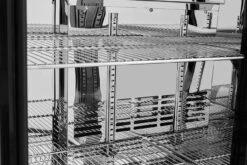 Napoleon Outdoor - Kühlschrank, 210 Liter, 2-türig Mit Doppelverglasung Und LED Beleuchtung - Wasserdicht Nach IP24 -Grillen im Freien Napoleon Outdoor Kueche Kuehlschrank Regalgitter