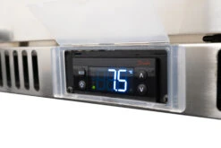 Napoleon Outdoor - Kühlschrank, 135 Liter, Linksdrehende Tür Mit Doppelverglasung Und LED Beleuchtung - Wasserdicht Nach IP24 -Grillen im Freien Napoleon Outdoor Kuehlschrank Display NFR135ORGL