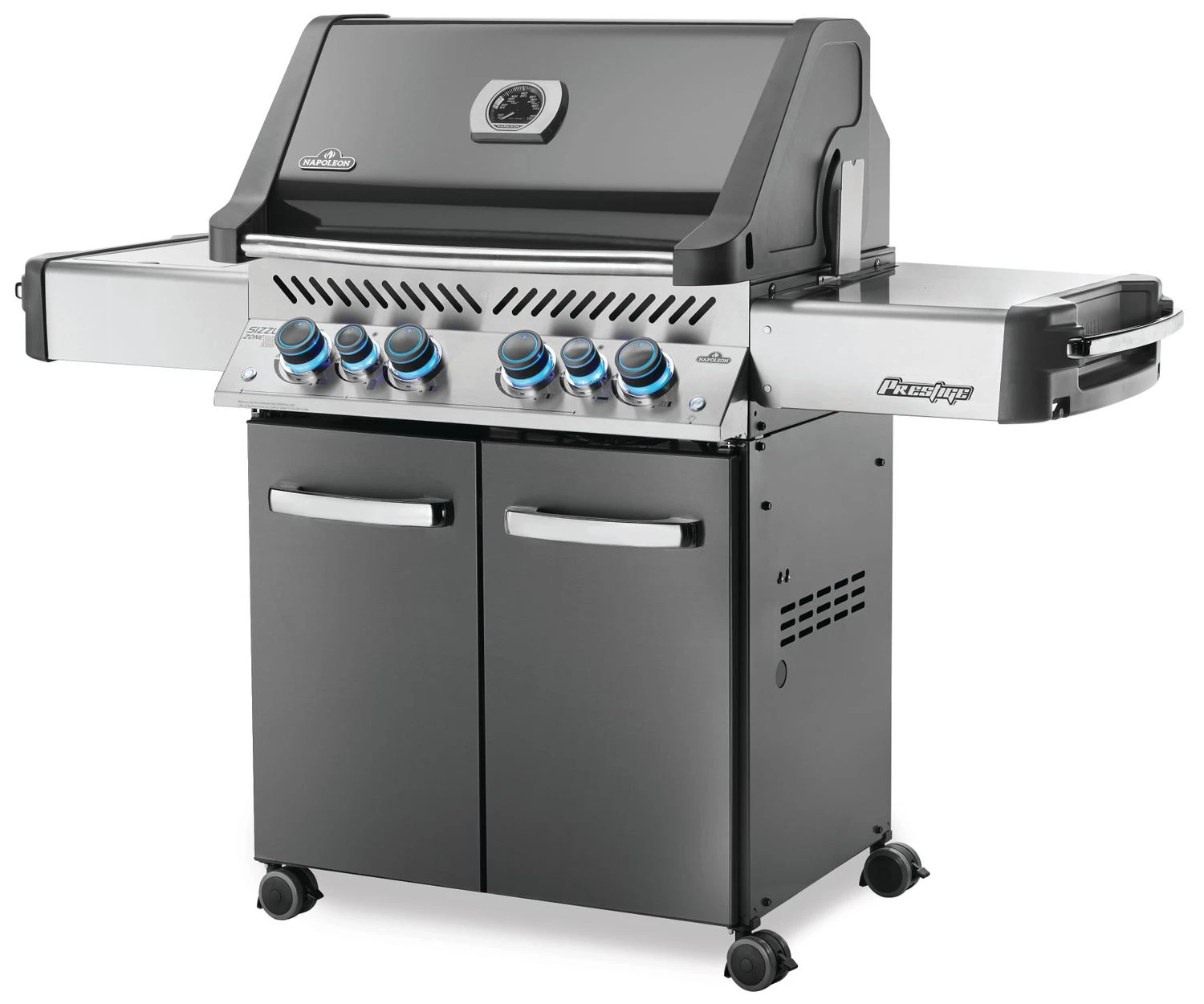 Napoleon Prestige 500 Gasgrill, Charcoal Grau - Mit Safety Glow - Modell 2023 1 Napoleon Prestige 500 Gasgrill, Charcoal Grau - Mit Safety Glow - Modell 2023