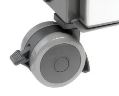 Napoleon Prestige 500 Gasgrill, Charcoal Grau - Mit Safety Glow - X-DEAL Inkl. Grillthermometer, Schneidebrett Und Windschild Für SIZZLE ZONE -Grillen im Freien Napoleon Prestige 500 Laufrolle 4