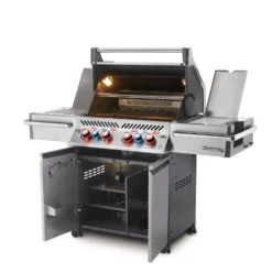 Napoleon Prestige Pro 500-3 Edelstahl Gasgrill Inkl. Drehspieß - Modell 2023 - SMART Deal Inkl. Grillfürst Grill Control 26 Napoleon Prestige Pro 500-3 Edelstahl Gasgrill Inkl. Drehspieß - Modell 2023 - SMART Deal Inkl. Grillfürst Grill Control -Grillen im Freien Napoleon Prestige Pro 500 seitlich offen