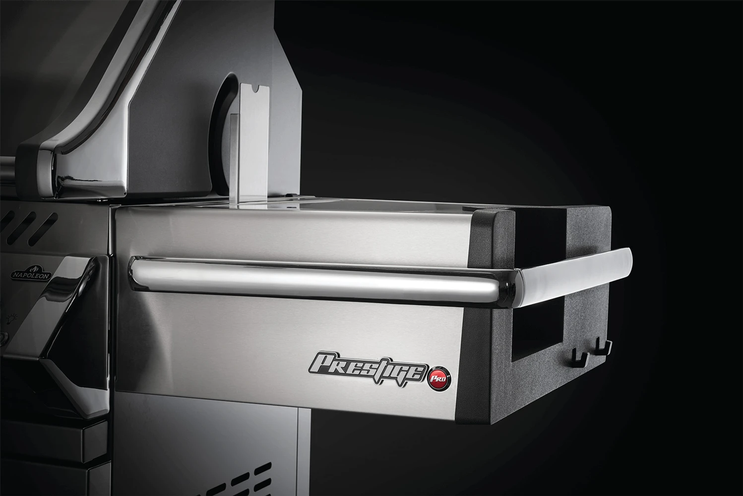 Napoleon Prestige Pro 500-3 Edelstahl Gasgrill Inkl. Drehspieß - Modell 2023 - SMART Deal Inkl. Grillfürst Grill Control 19 Napoleon Prestige Pro 500-3 Edelstahl Gasgrill Inkl. Drehspieß - Modell 2023 - SMART Deal Inkl. Grillfürst Grill Control – Bild 19