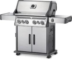 Napoleon Rogue SE 525 Edelstahl Gasgrill Mit Sizzle Zone Und Heckbrenner - SMART Deal Inkl. Grillfürst Grill Control - Modell 2023 -Grillen im Freien Napoleon Rogue RSE 525 Edelstahl Gasgrill
