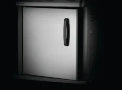 Napoleon Rogue SE 425 Edelstahl Gasgrill Mit Sizzle Zone Und Heckbrenner - Modell 2023 -Grillen im Freien Napoleon Rogue SE425 Unterschrank Tueren Edelstahl